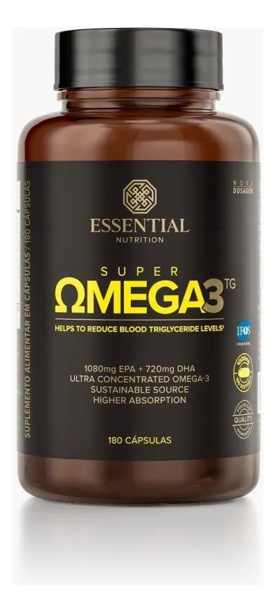 SUPER ÔMEGA-3 TG 180 cápsulas